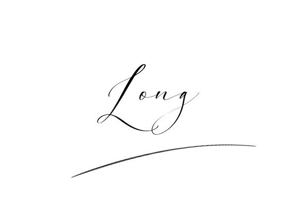 The best stylish Long name signature simple easy in English