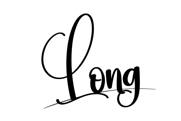 The best stylish Long name signature simple easy in English