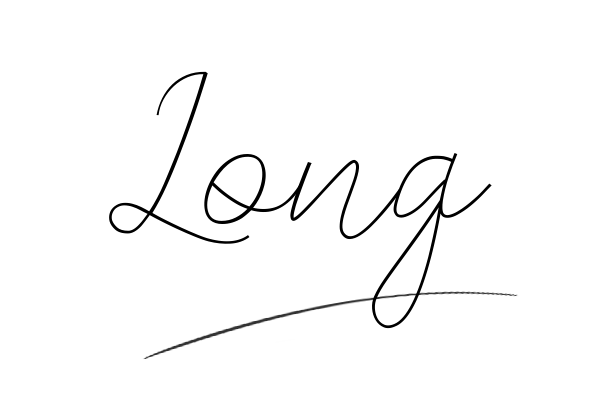 The best stylish Long name signature simple easy in English