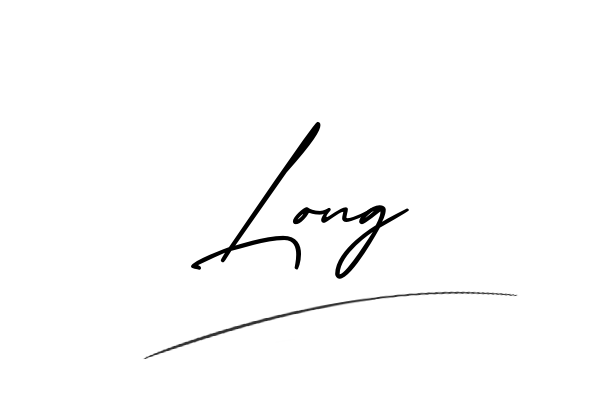 The best stylish Long name signature simple easy in English