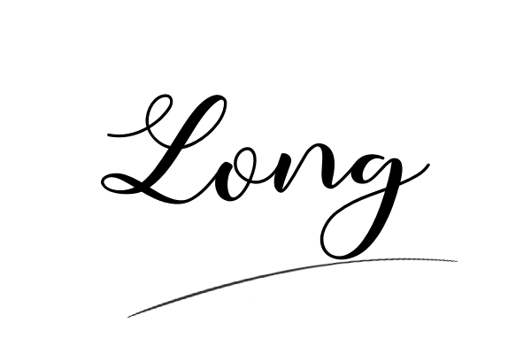 The best stylish Long name signature simple easy in English