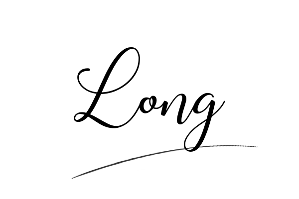 The best stylish Long name signature simple easy in English