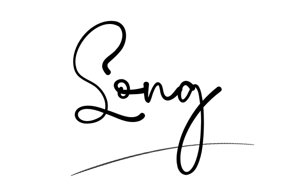 The best stylish Long name signature simple easy in English