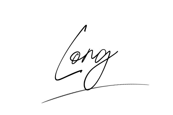 The best stylish Long name signature simple easy in English