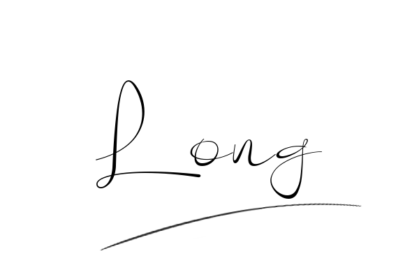 The best stylish Long name signature simple easy in English