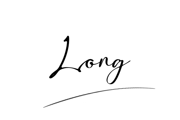The best stylish Long name signature simple easy in English