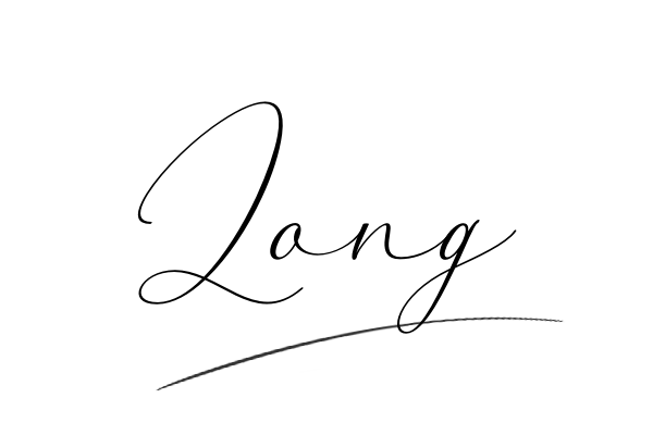The best stylish Long name signature simple easy in English
