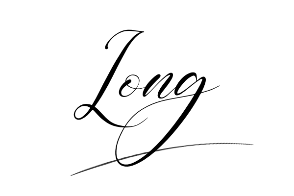 The best stylish Long name signature simple easy in English