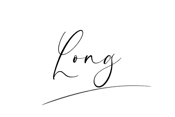 The best stylish Long name signature simple easy in English