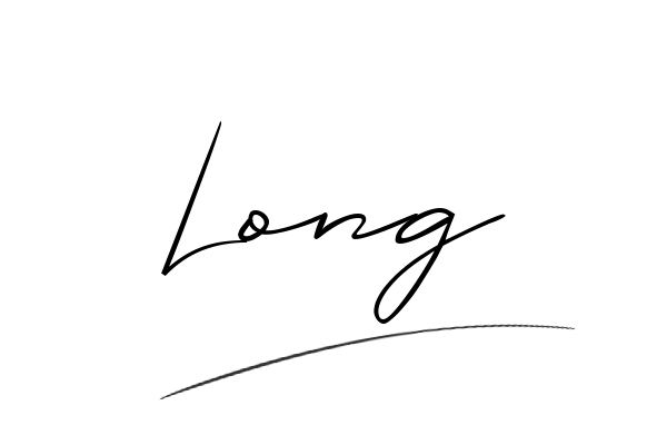 The best stylish Long name signature simple easy in English