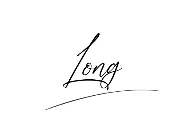 The best stylish Long name signature simple easy in English
