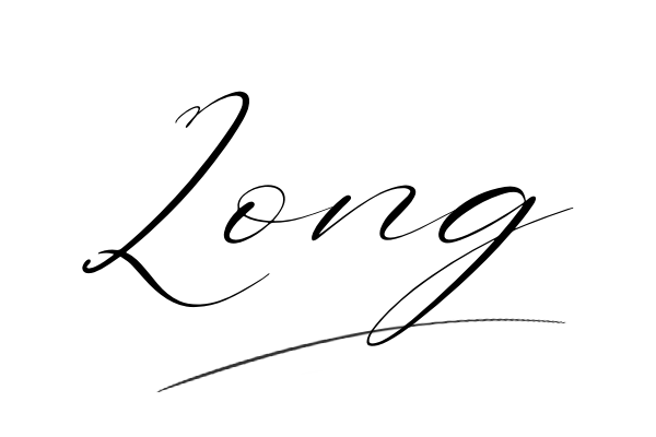 The best stylish Long name signature simple easy in English