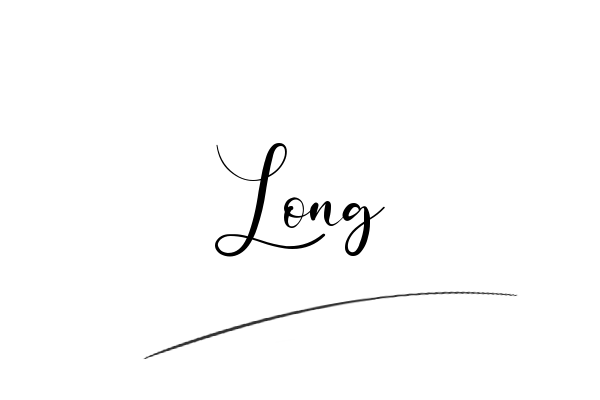 The best stylish Long name signature simple easy in English