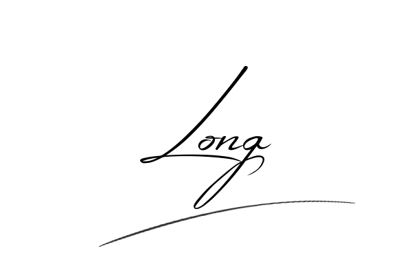 The best stylish Long name signature simple easy in English