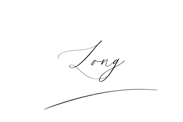 The best stylish Long name signature simple easy in English