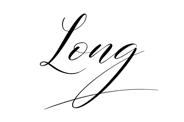 The best stylish Long name signature simple easy in English