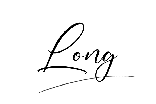 The best stylish Long name signature simple easy in English