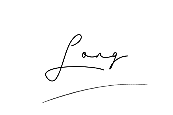 The best stylish Long name signature simple easy in English