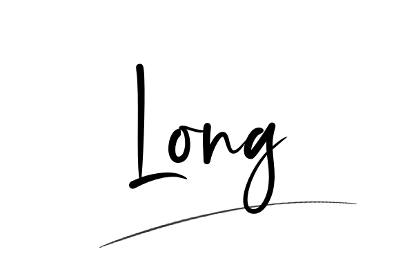 The best stylish Long name signature simple easy in English