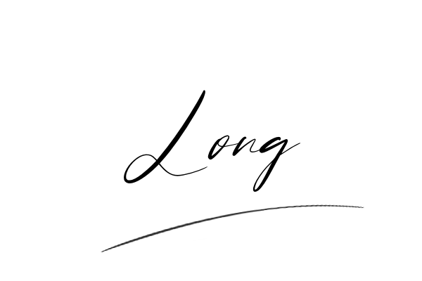 The best stylish Long name signature simple easy in English