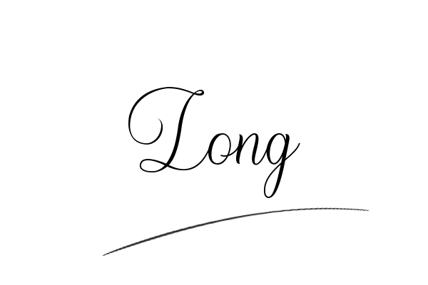 The best stylish Long name signature simple easy in English