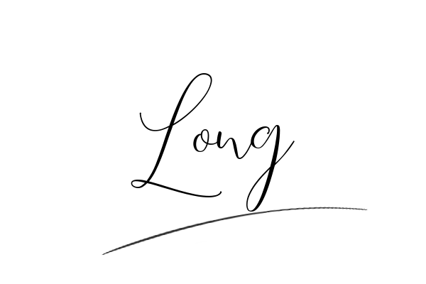 The best stylish Long name signature simple easy in English