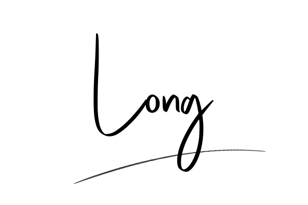The best stylish Long name signature simple easy in English