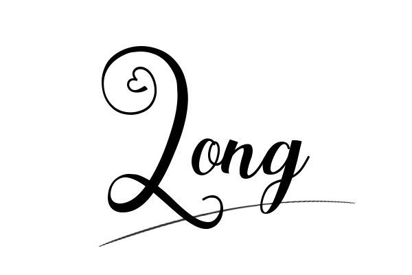 The best stylish Long name signature simple easy in English
