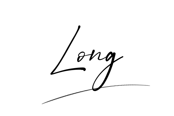 The best stylish Long name signature simple easy in English