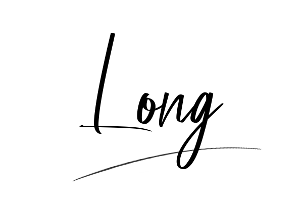 The best stylish Long name signature simple easy in English