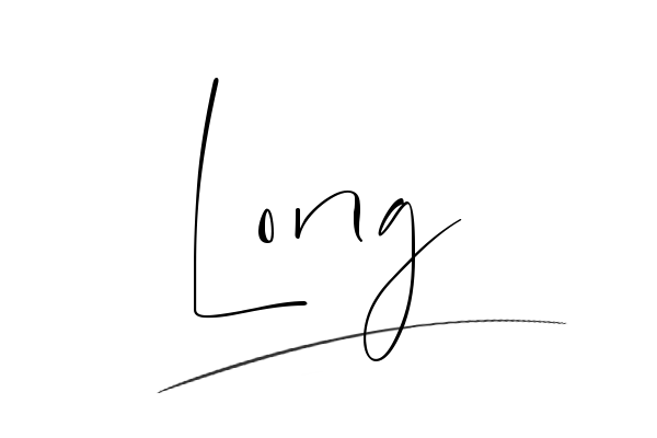 The best stylish Long name signature simple easy in English
