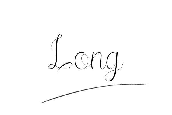 The best stylish Long name signature simple easy in English