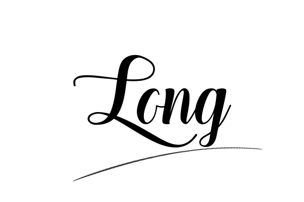 The best stylish Long name signature simple easy in English