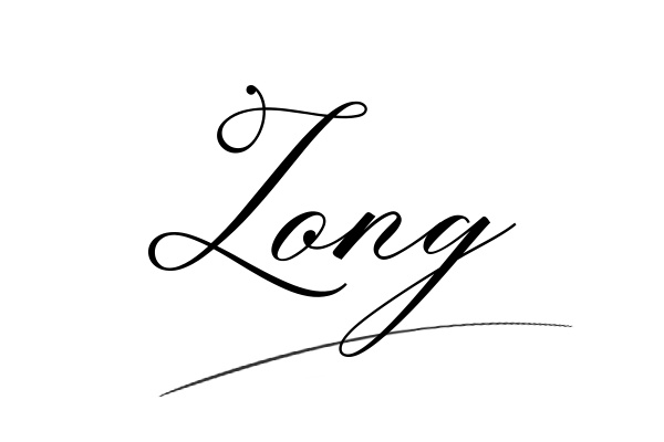 The best stylish Long name signature simple easy in English