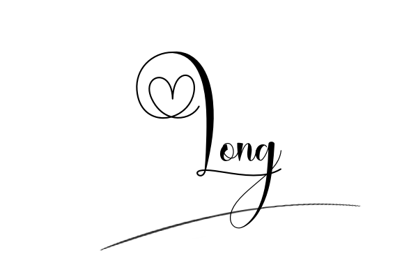 The best stylish Long name signature simple easy in English