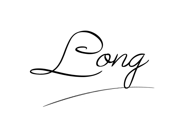 The best stylish Long name signature simple easy in English