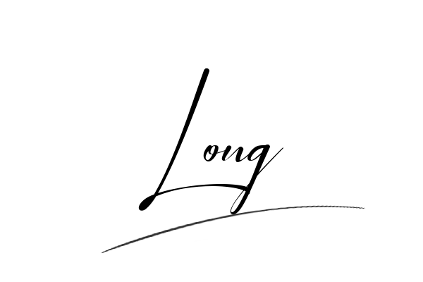 The best stylish Long name signature simple easy in English