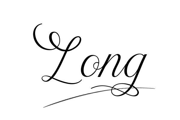 The best stylish Long name signature simple easy in English