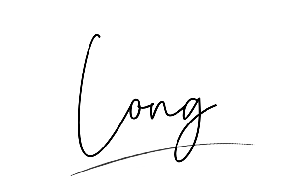 The best stylish Long name signature simple easy in English