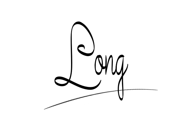 The best stylish Long name signature simple easy in English