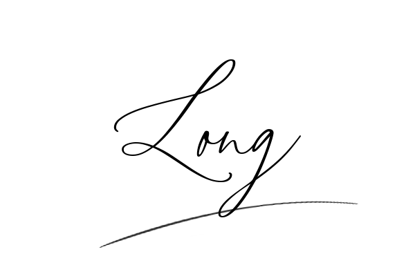 The best stylish Long name signature simple easy in English