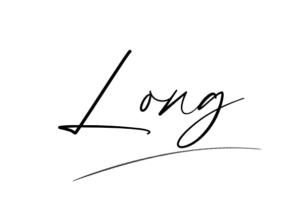 The best stylish Long name signature simple easy in English