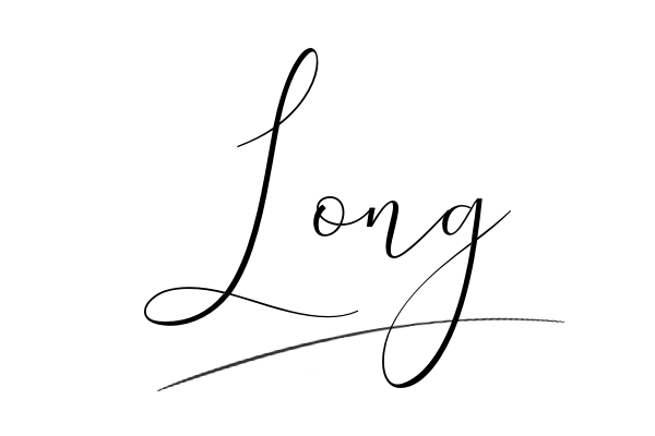 The best stylish Long name signature simple easy in English