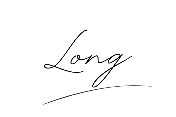The best stylish Long name signature simple easy in English