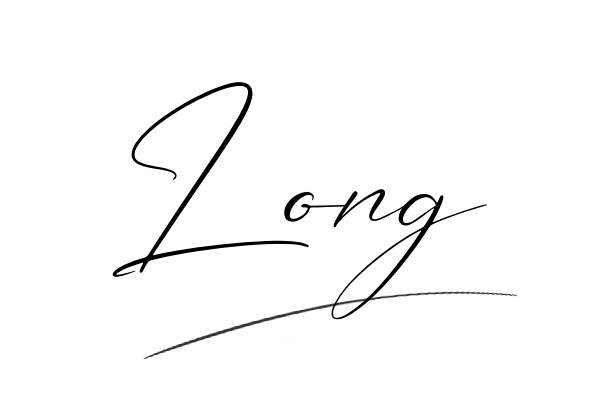 The best stylish Long name signature simple easy in English