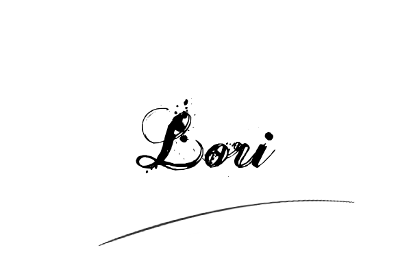 The best stylish Lori name signature simple easy in English