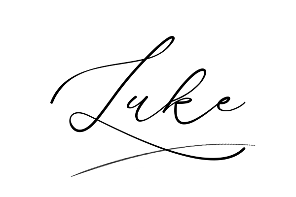 The best stylish Luke name signature simple easy in English