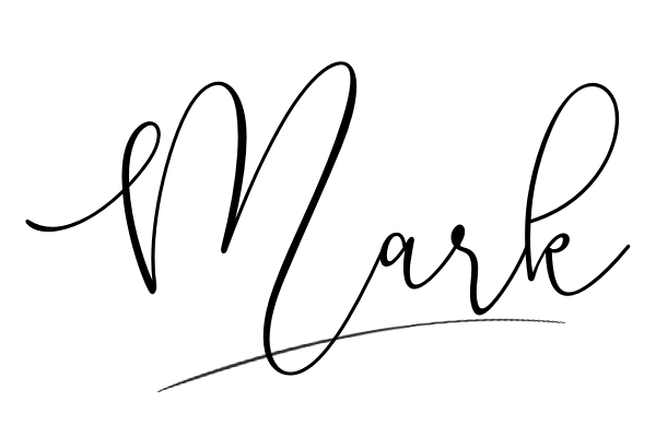 The best stylish Mark name signature simple easy in English