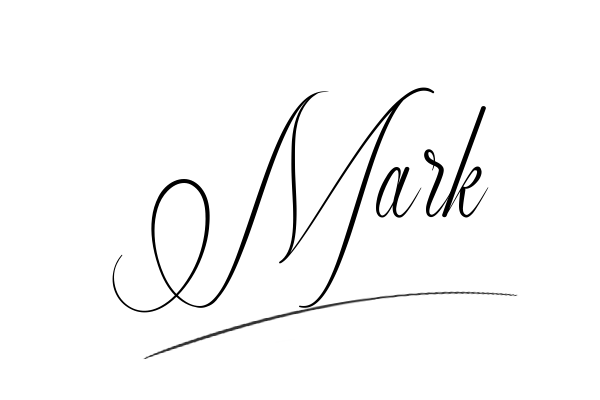 The best stylish Mark name signature simple easy in English