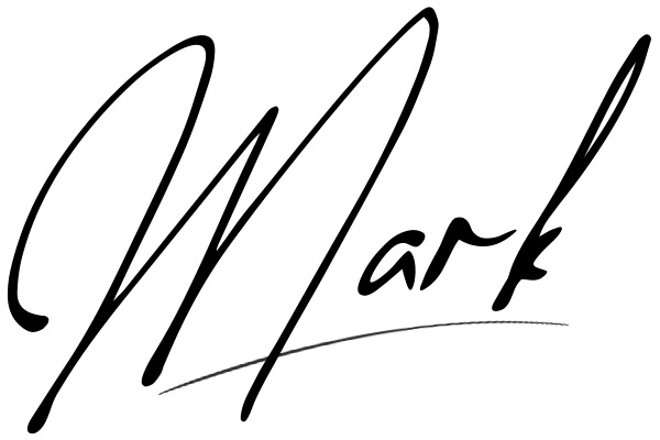 The best stylish Mark name signature simple easy in English
